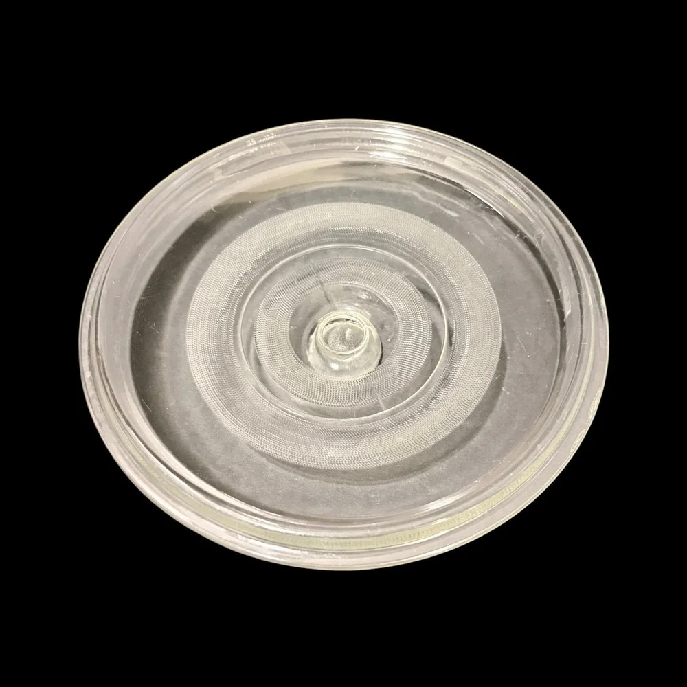 Vtg #22 Mexico Clear Glass Replacement Lid 9.5
